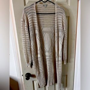 MORAL FIBER Women’s Cardigan Size Large
